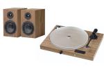 Pro-Ject Juke Box S2 Stereo-Set Komplettanlage mit Lautsprechern und Kabeln